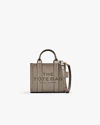 Marc Jacobs The Leather Crossbody Tote Bag Cement