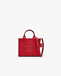 Marc Jacobs The Leather Crossbody Tote Bag True Red
