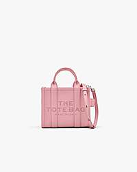 Marc Jacobs The Leather Crossbody Tote Bag Ribbon Pink