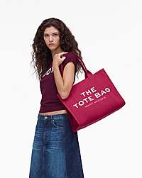 Marc Jacobs The Canvas Large Tote Bag Raspberry Pink