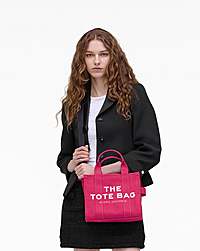 Marc Jacobs The Canvas Small Tote Bag Raspberry Pink