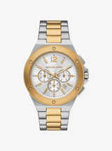 Michael Kors Oversized Lennox Two-Tone Watch Two Tone