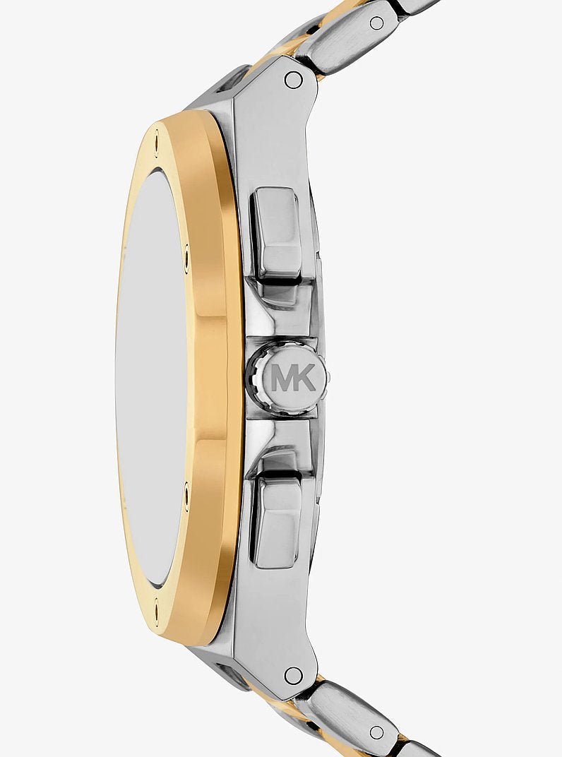 Michael Kors Oversized Lennox Two-Tone Watch Two Tone