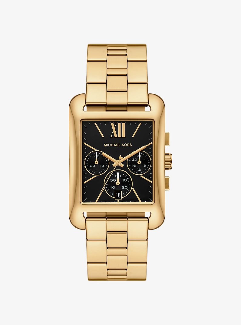 Michael Kors Monroe Gold-Tone Watch Gold