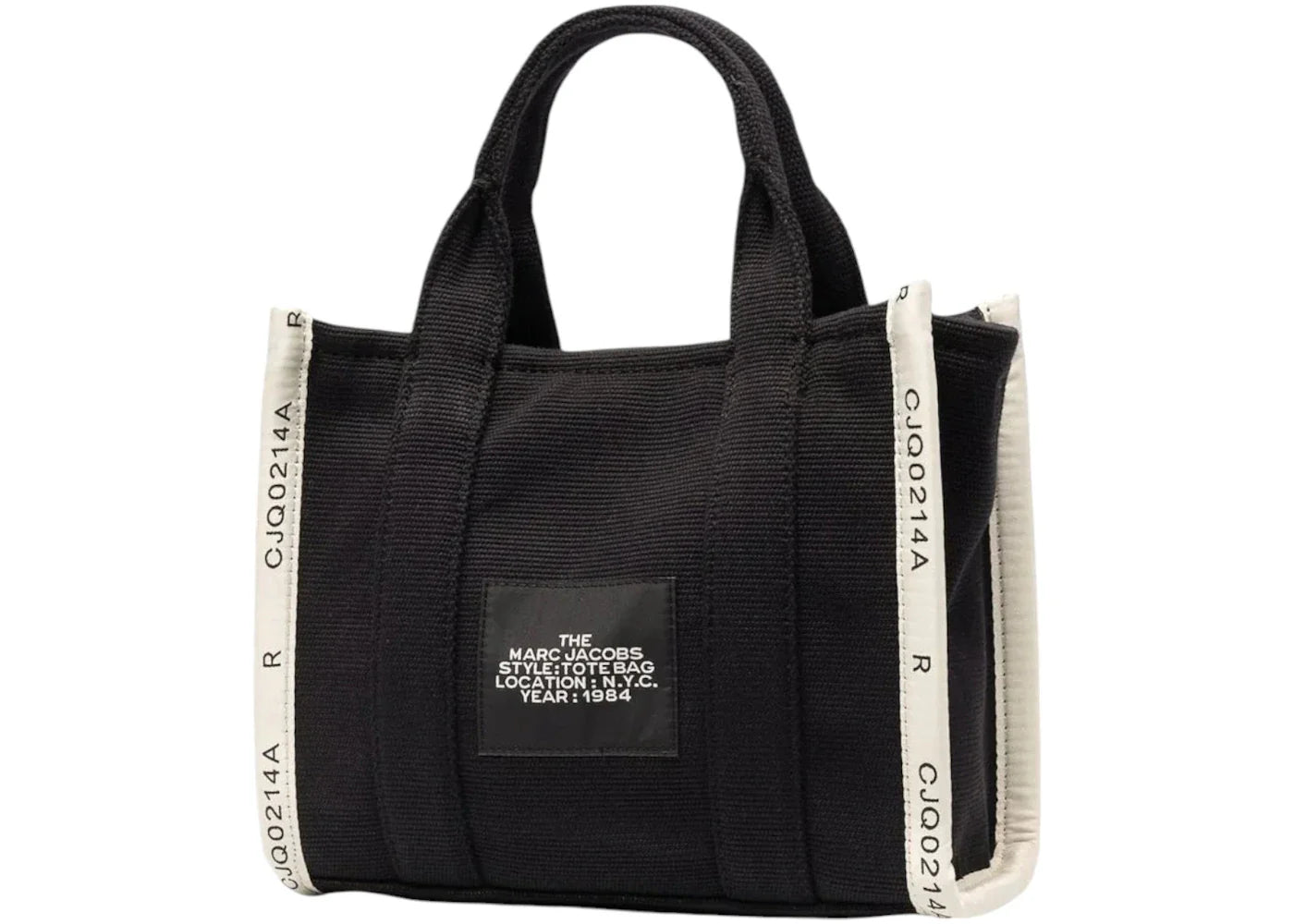 Marc Jacobs The Jacquard Small Tote Black