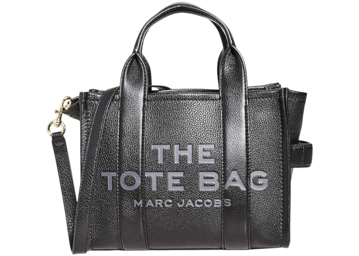 Marc Jacobs The Leather Small Tote Bag Black