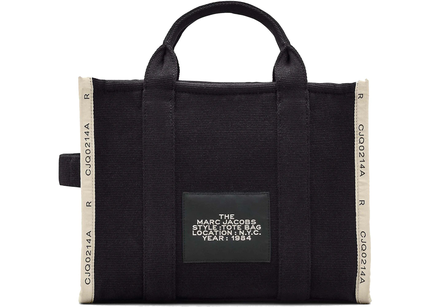 Marc Jacobs The Medium Jacquard Tote Bag Black