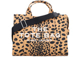 Marc Jacobs The Medium Tote Cheetah Black Leo
