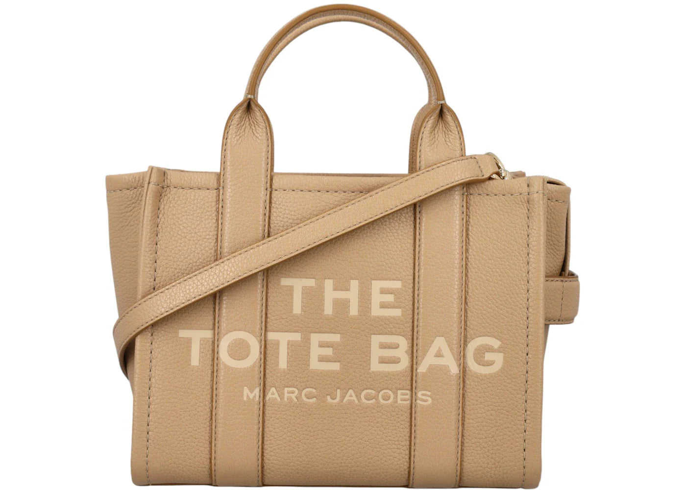 Marc Jacobs The Small Tote Leather Camel