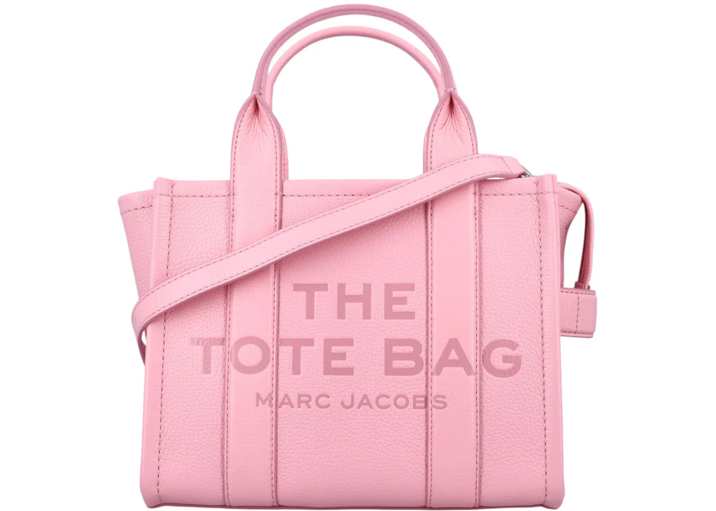 Marc Jacobs The Small Tote Leather Ribbon Pink
