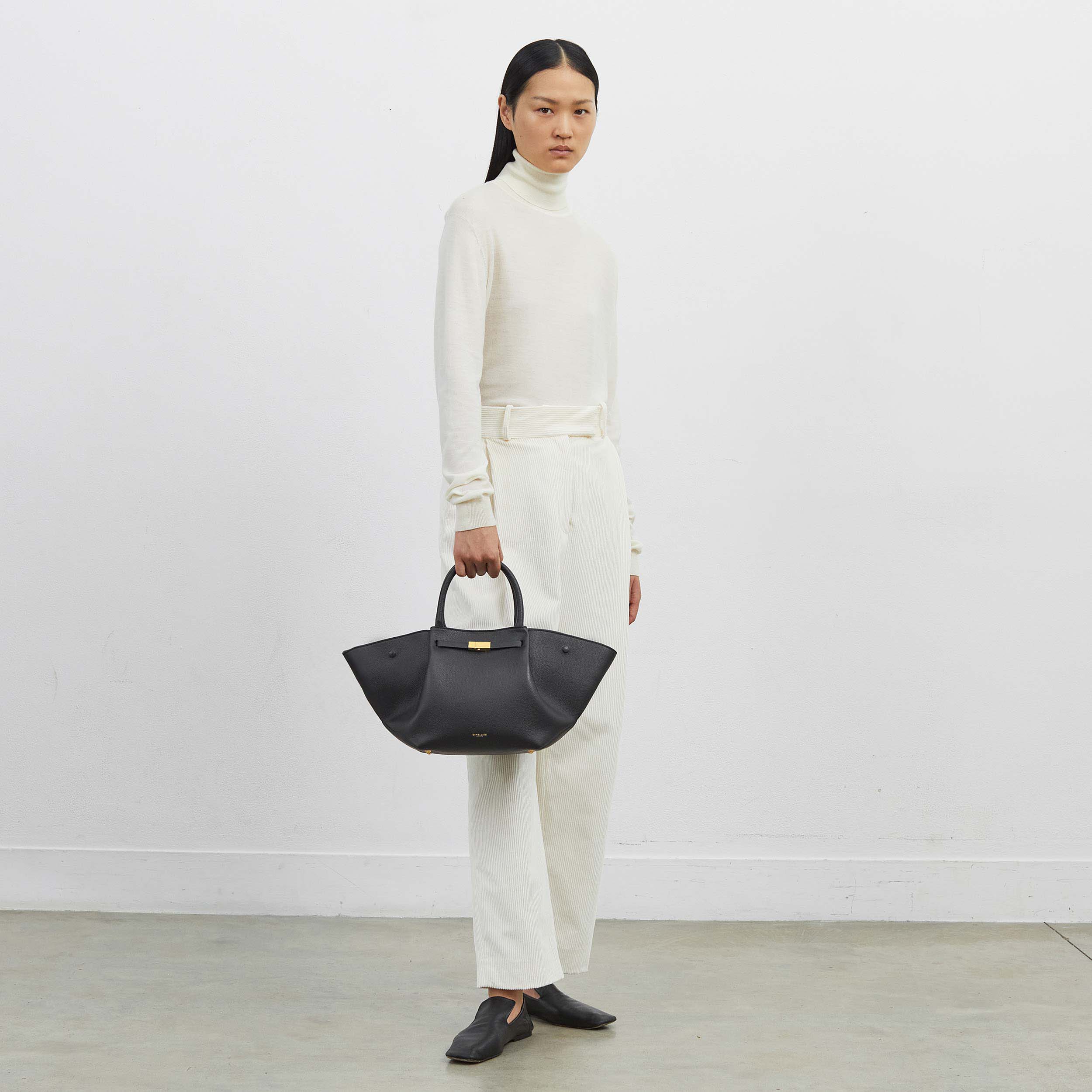 DeMellier The Midi New York off-white small grain