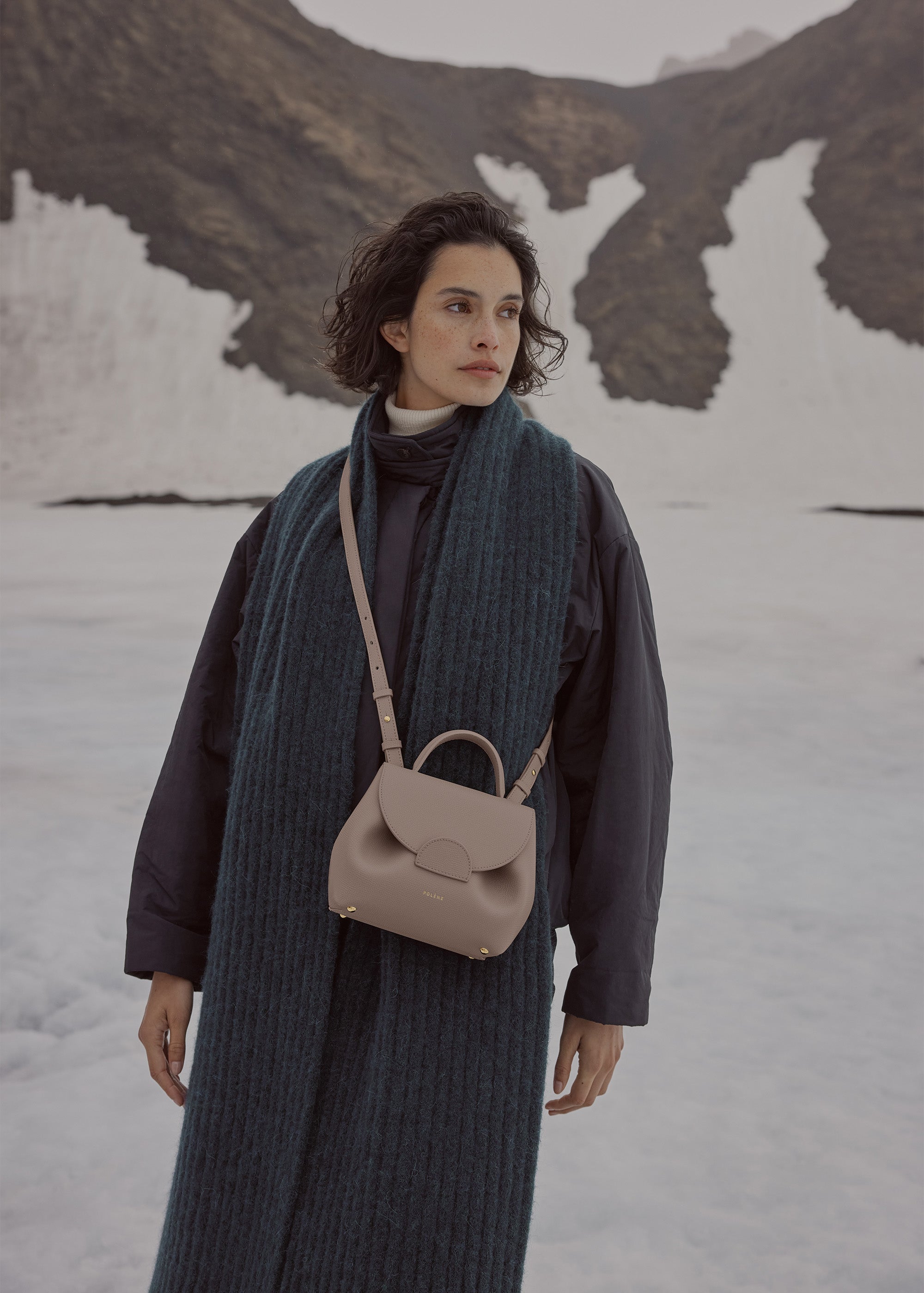 Polene Numero Un Nano Textured Taupe