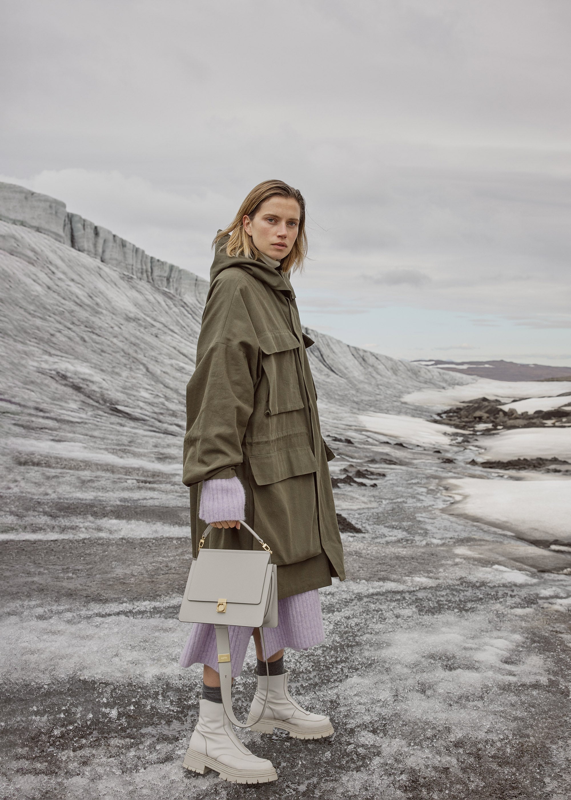 Polene Numero Sept Textured Chalk