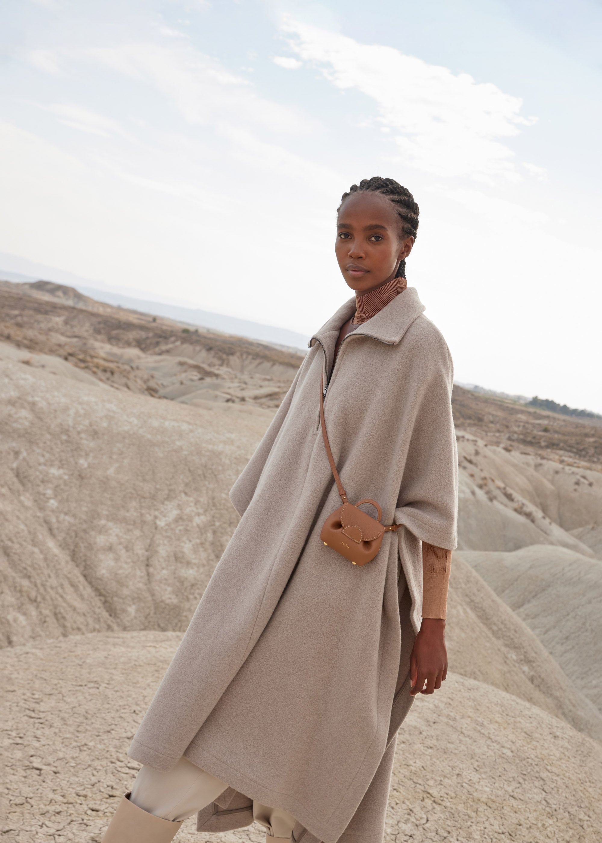 Polene Numéro Un Micro - Textured Camel