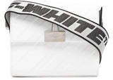 Off-White Binder 18 Shoulder Bag Ss22 Diag Embossed White Black