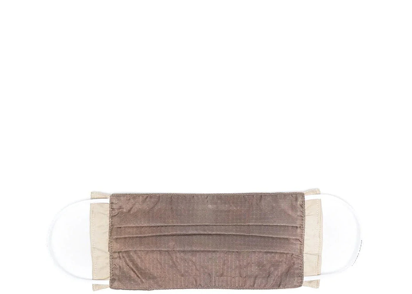Off-White Embroidered Arrows Mask/Bag Beige/White