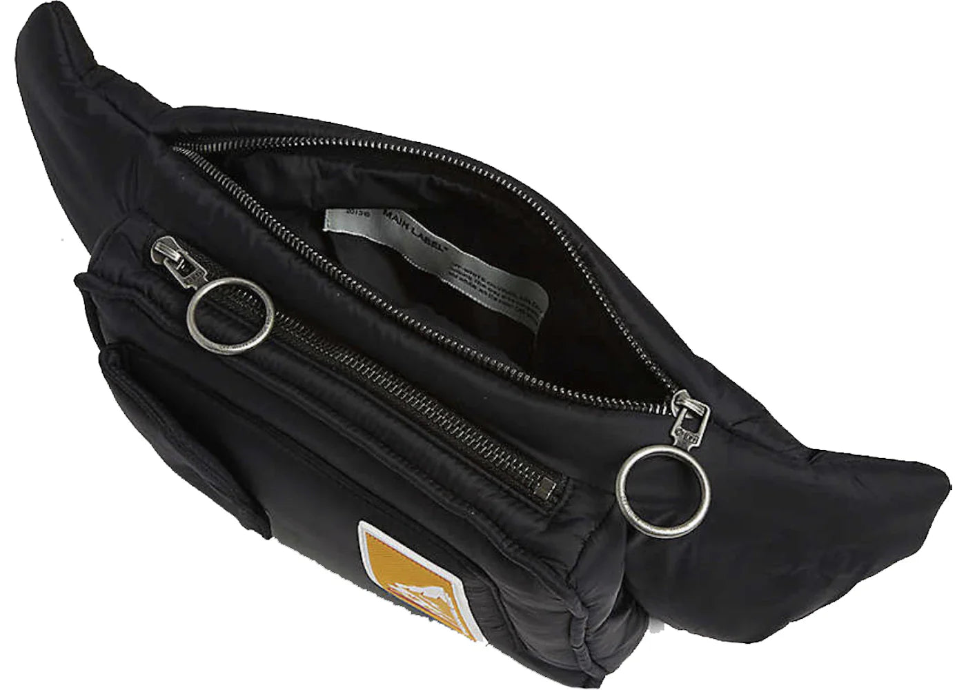 Off-White Padded Belt Bag Mountain Logo Black