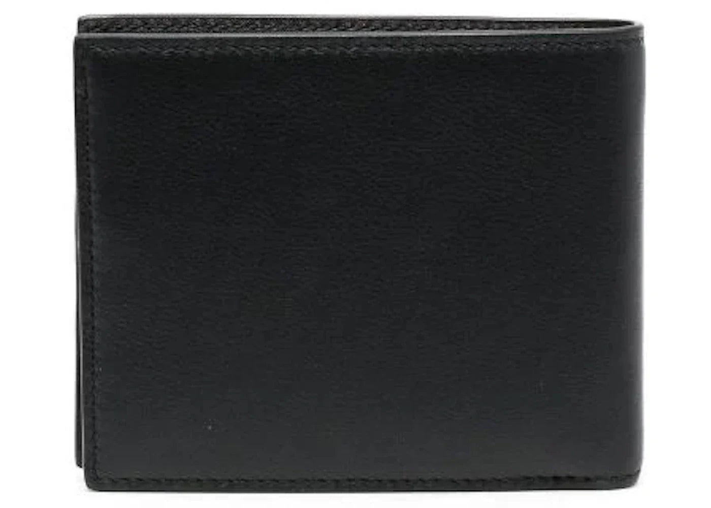 off-white quote "for money" bifold wallet black/white