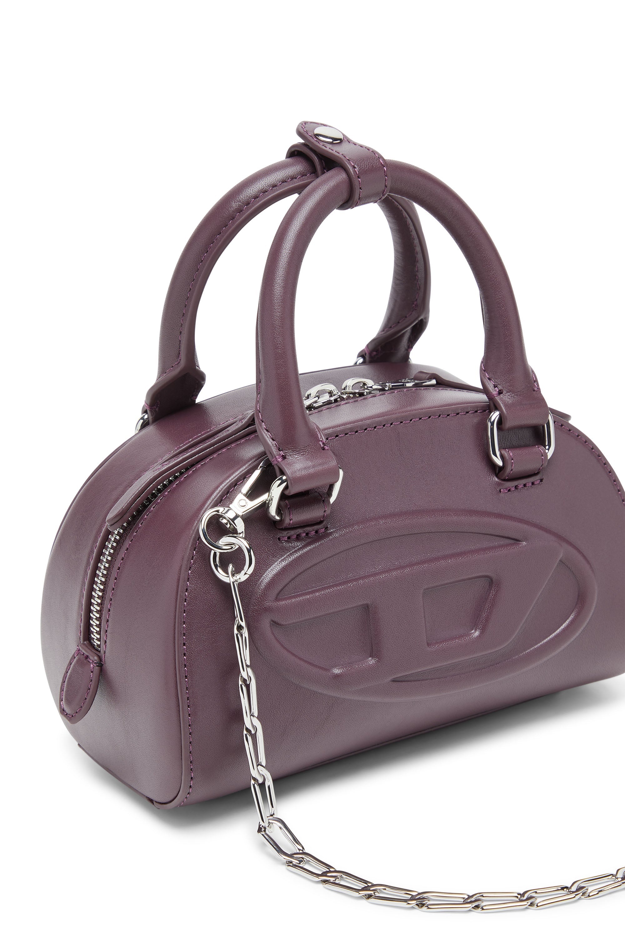 Diesel 1Dr Dome Crossbody Burgundy