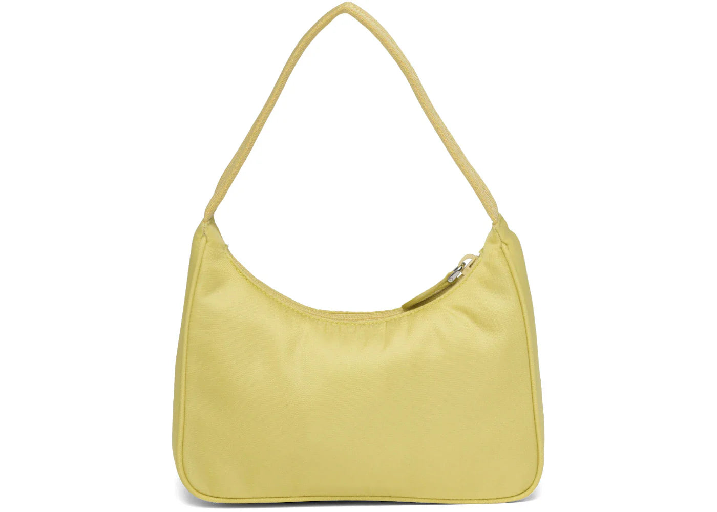 prada re-edition 2000 nylon bag mini pineapple yellow