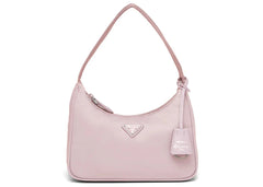 prada re-edition 2000 re-nylon mini bag alabaster pink