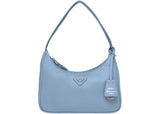 Prada Re-Edition 2000 Re-Nylon Mini Bag Celeste