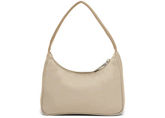prada re-edition 2000 re-nylon mini bag desert beige