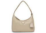 Prada Re-Edition 2000 Re-Nylon Mini Bag Desert Beige