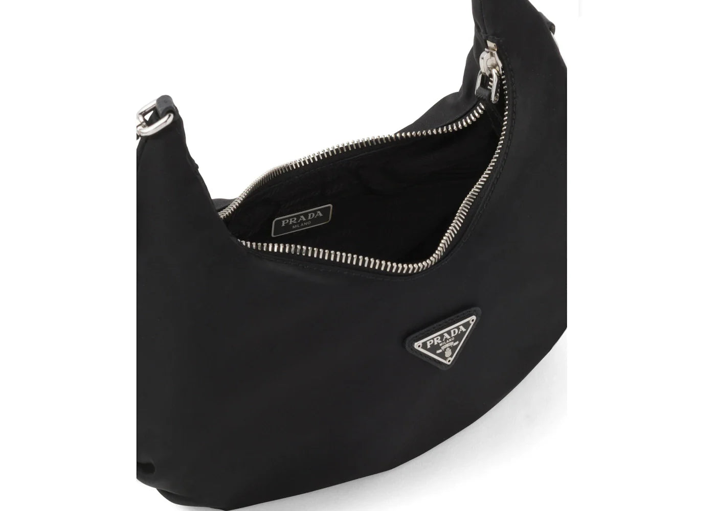 prada re-edition 2006 nylon bag black