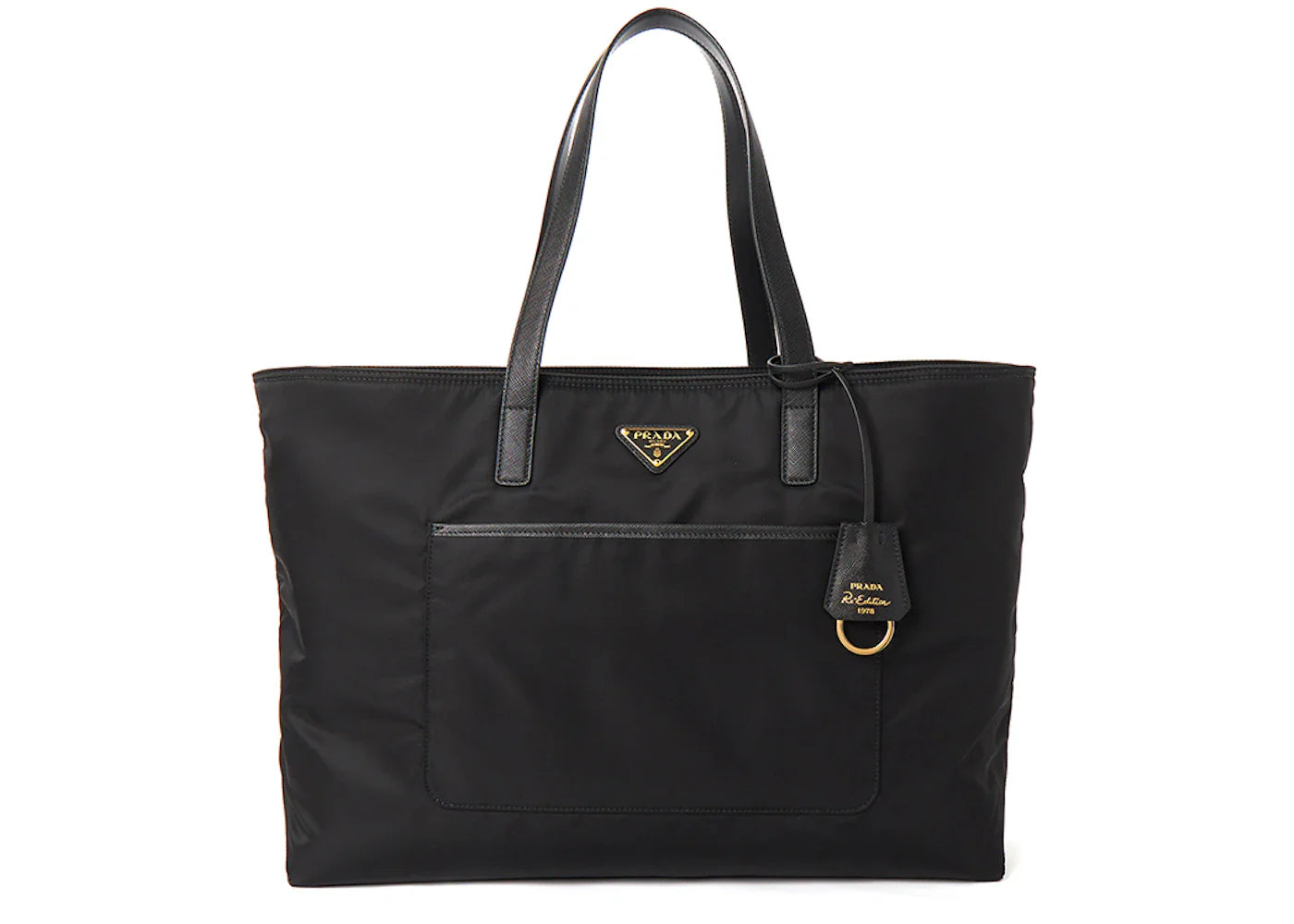 Prada Reedition 1978 Large Re-Nylon Tote Black