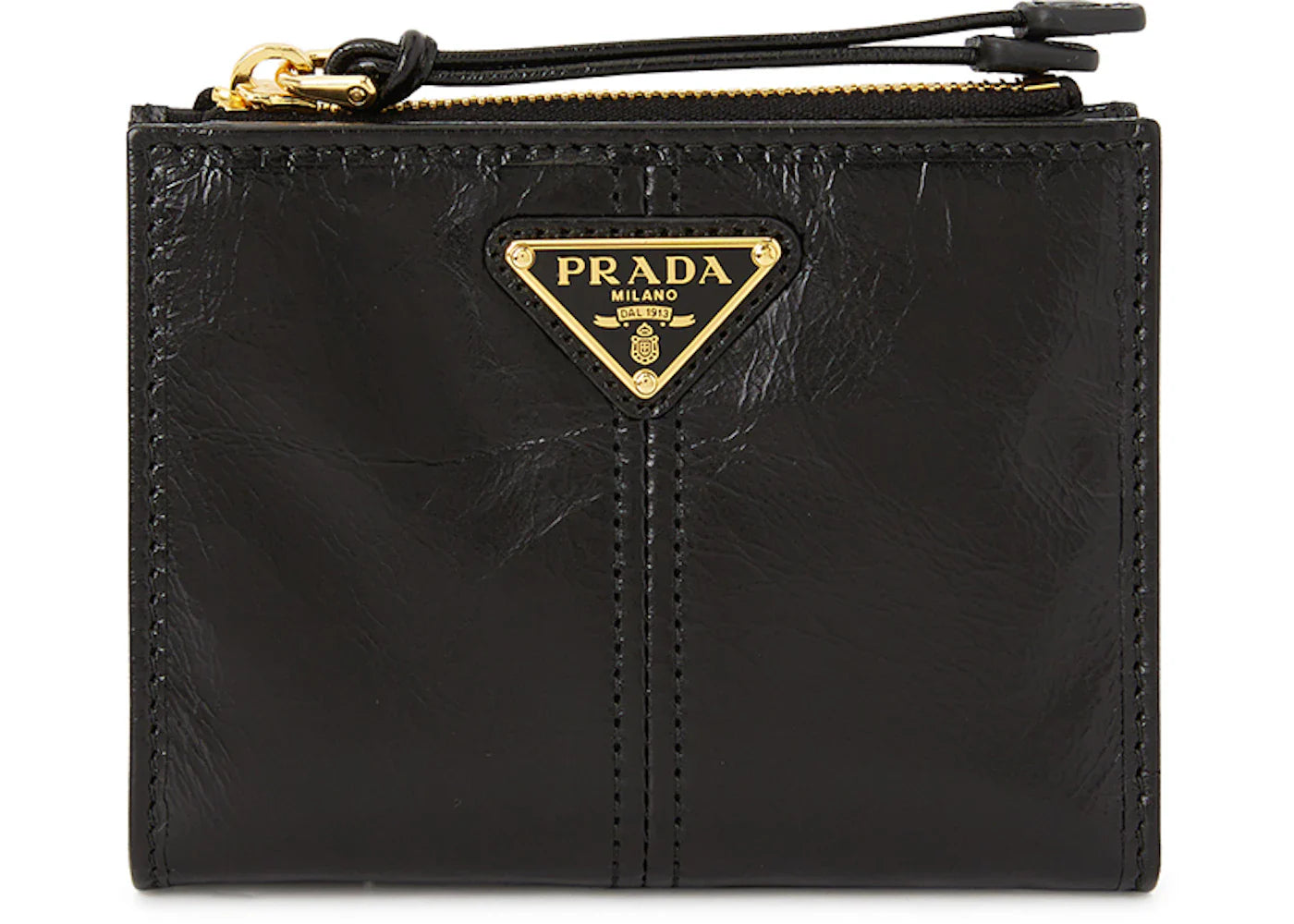 Prada Short Wallet Black