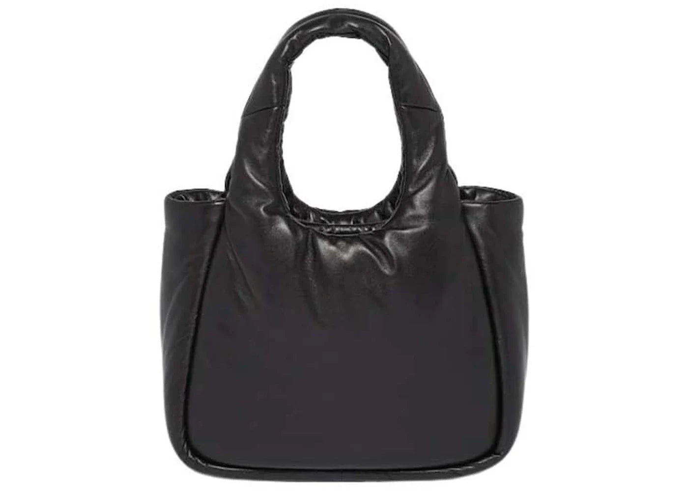 prada small padded soft nappa-leather bag black