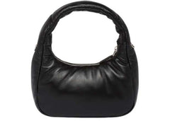 prada soft padded nappa-leather mini bag black