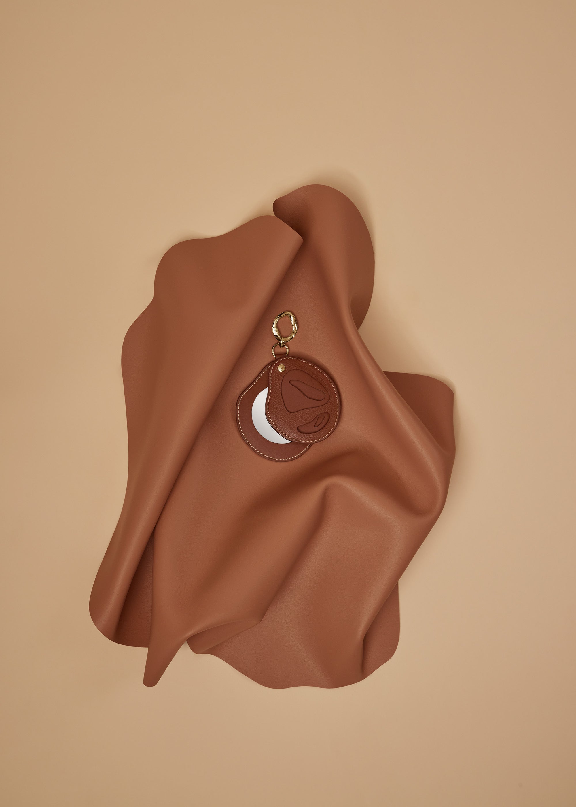Polene Atla Mirror - Duo Cognac