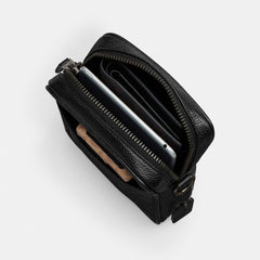 Coach Sullivan Crossbody Bag Black Copper Black