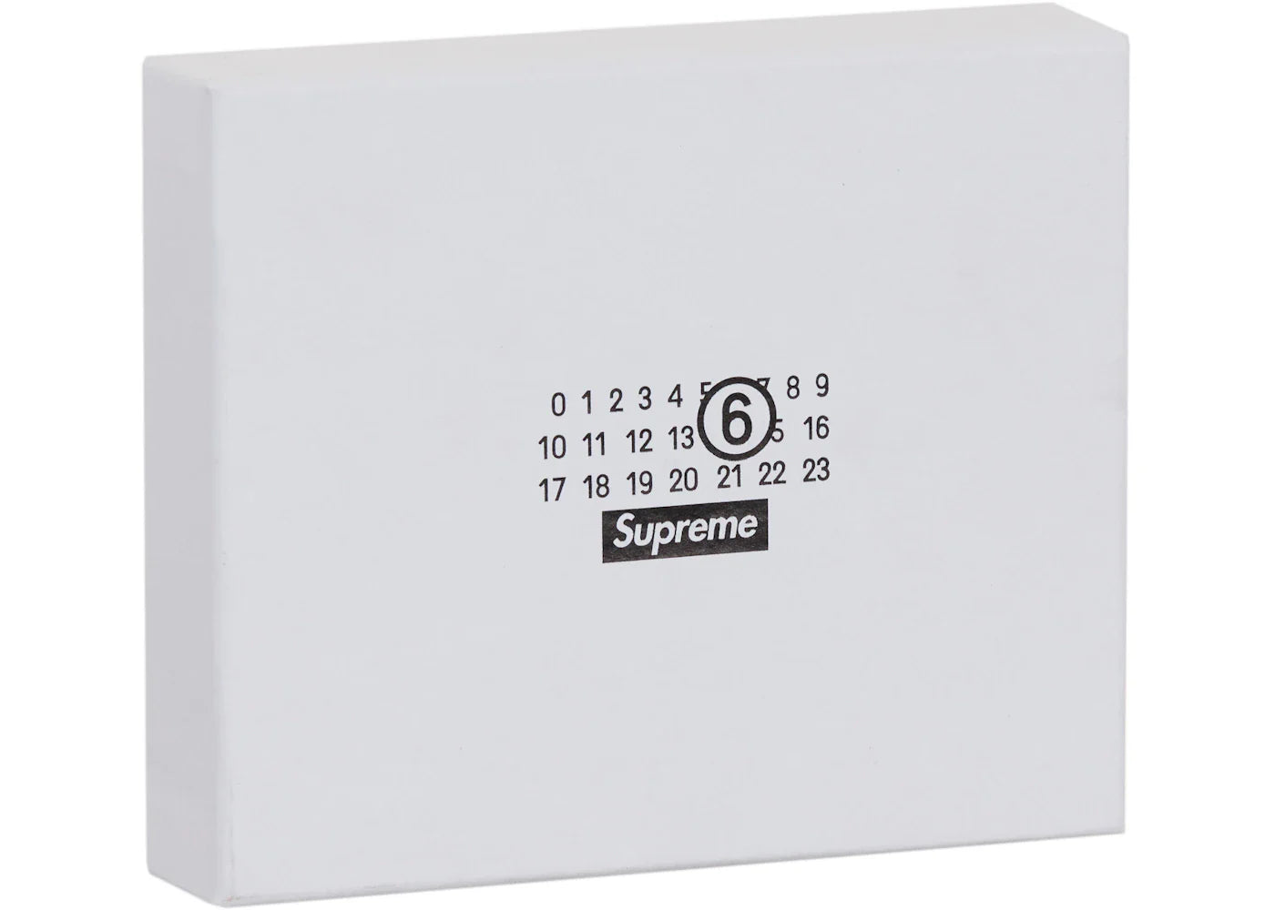 supreme mm6 maison margiela receipt wallet multicolor