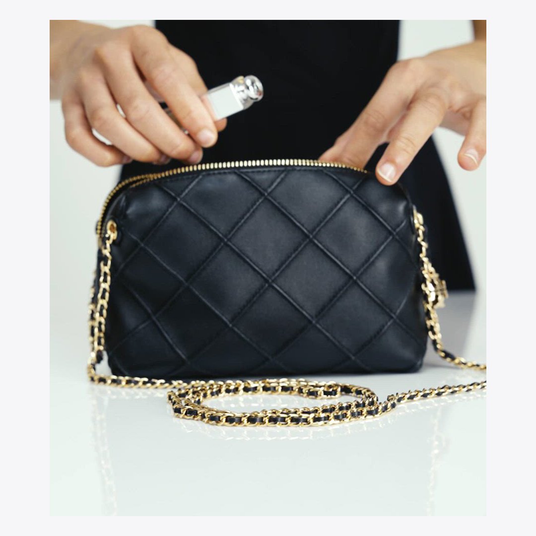 Tory Burch Fleming Soft Crossbody Bag Gray