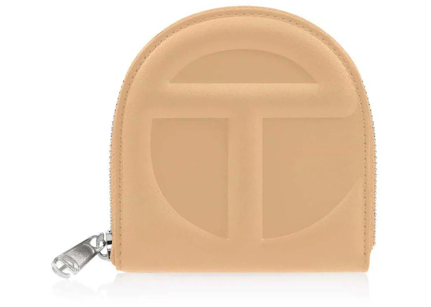 telfar wallet cream