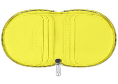 telfar wallet highlighter yellow