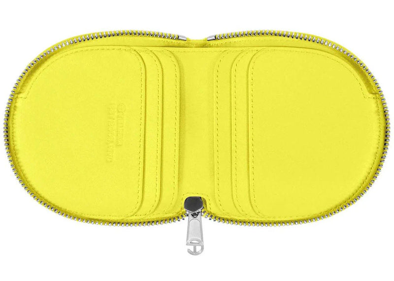 telfar wallet highlighter yellow