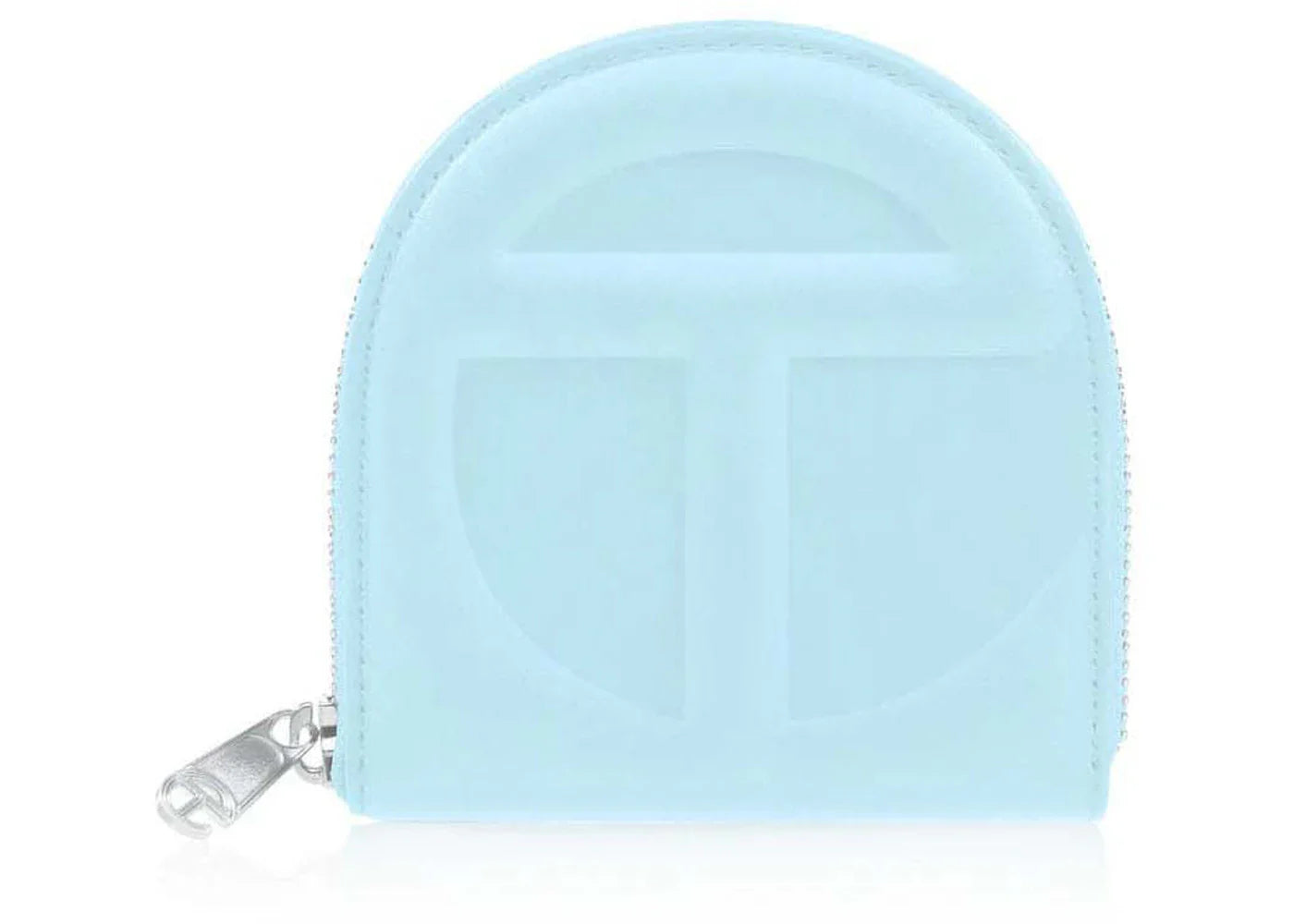 telfar wallet pool blue