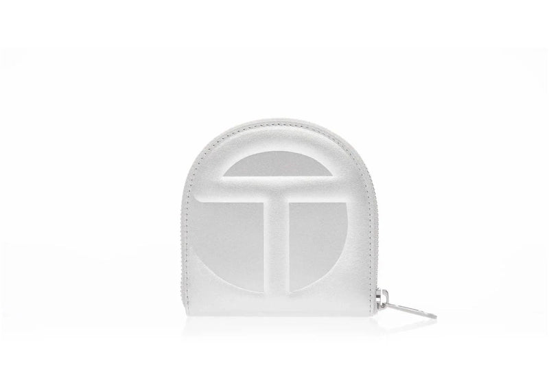 telfar wallet silver
