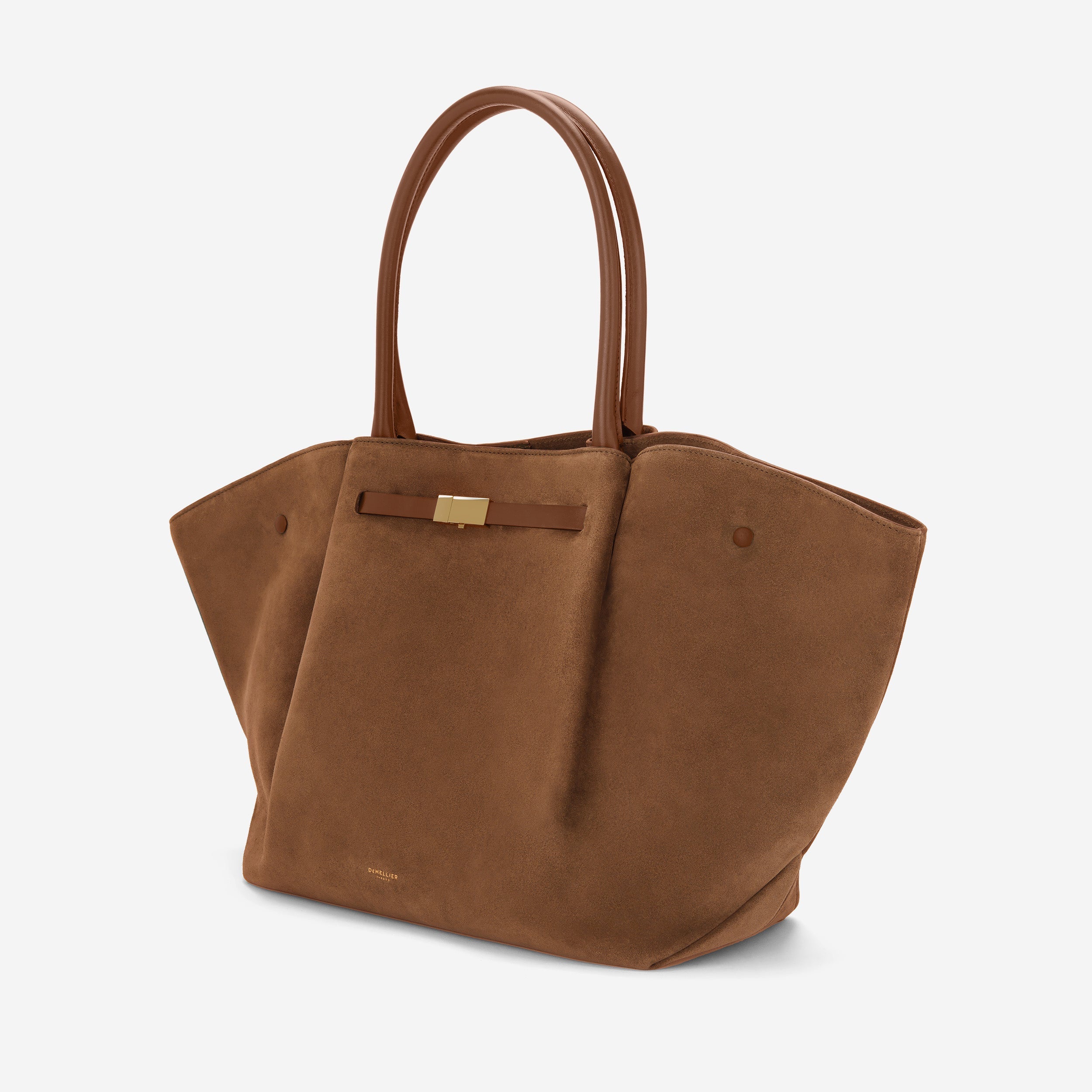 DeMellier The New York deep tan suede & tan smooth