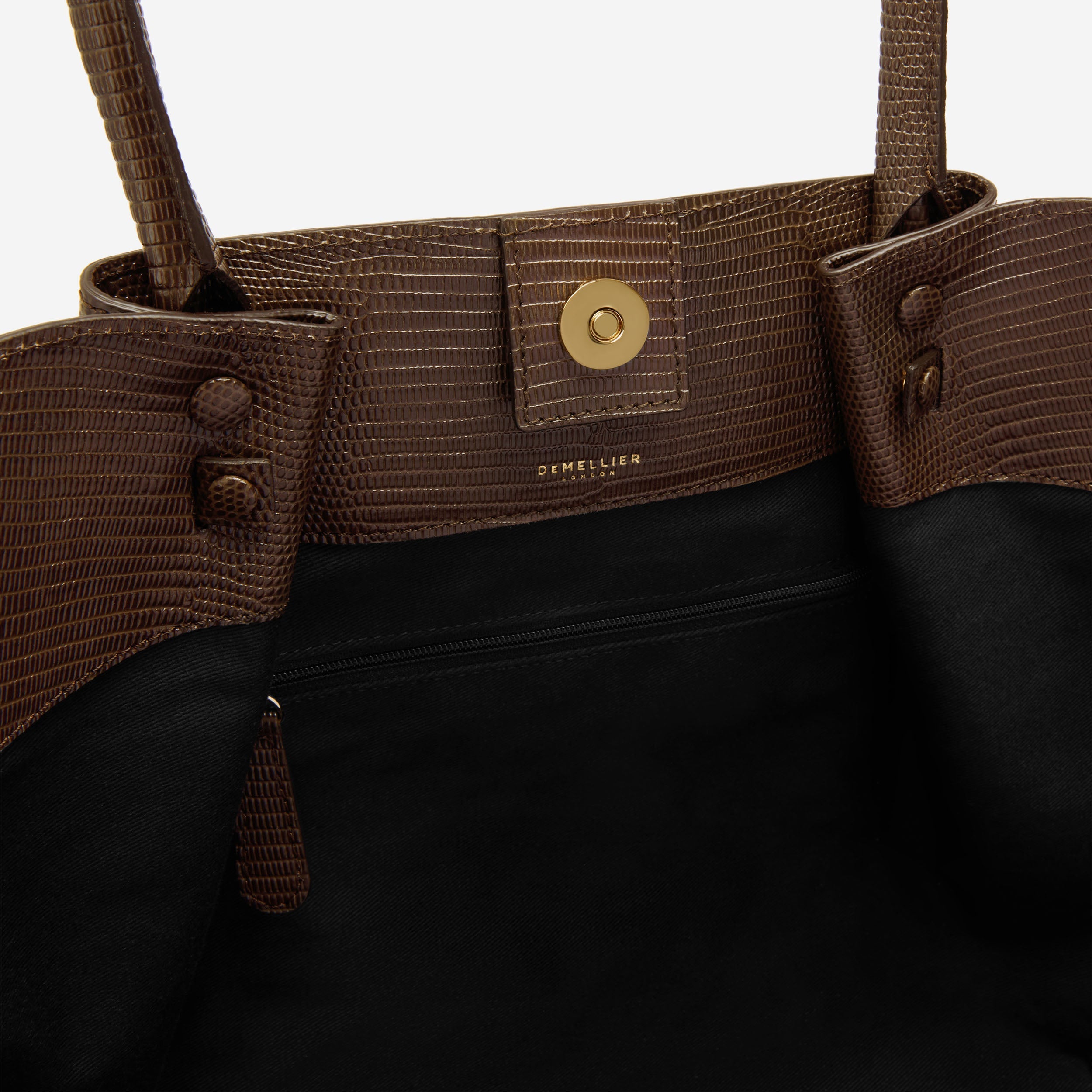 DeMellier The New York espresso lizard effect