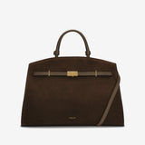 DeMellier The Hudson mocha suede & mocha smooth