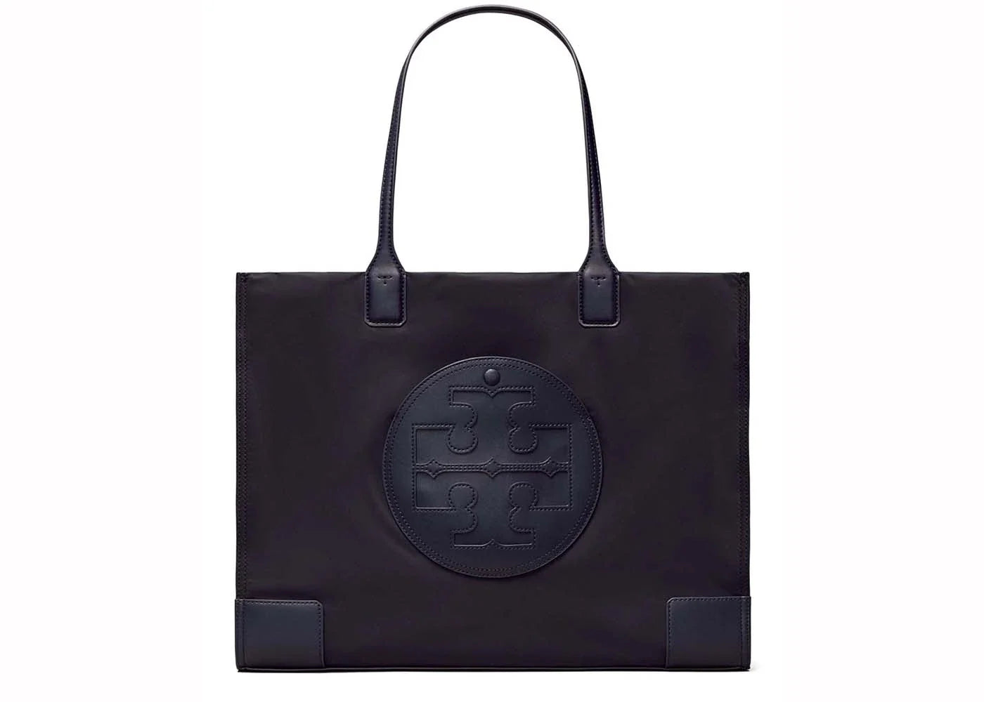 Tory Burch Ella Logo Tote Tory Navy