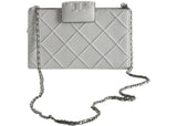 Tory Burch Fleming Mini Chain Wallet Blanc