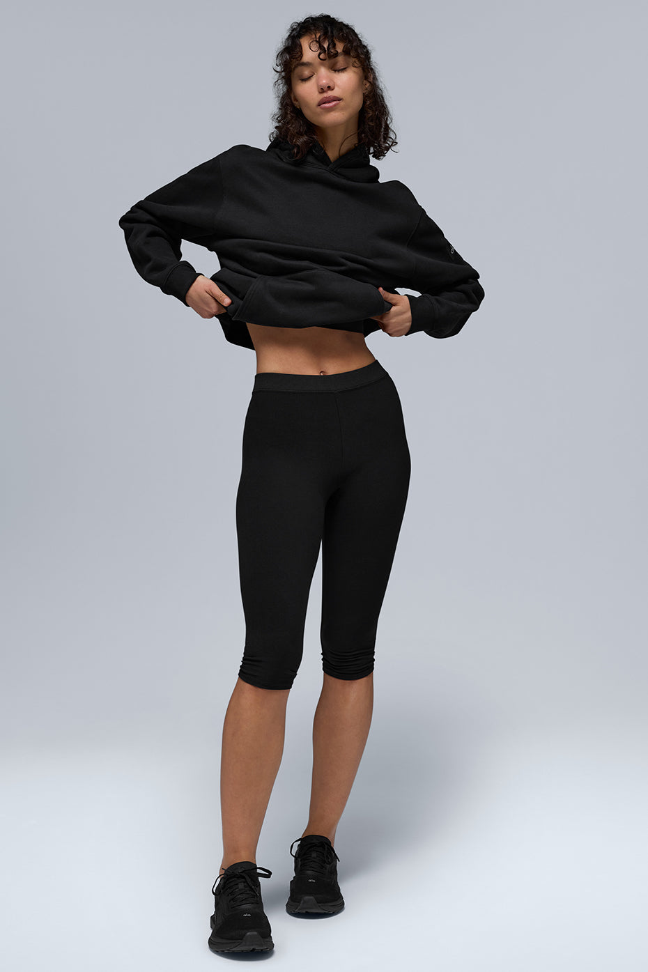 Alo Yoga Renown Heavy Weight Hoodie - Black