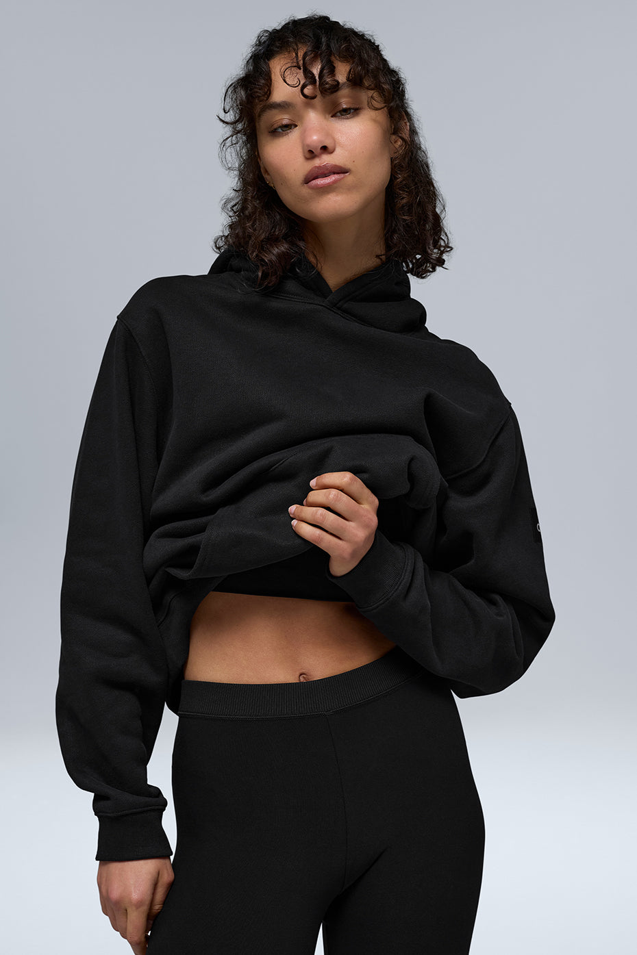 Alo Yoga Renown Heavy Weight Hoodie - Black