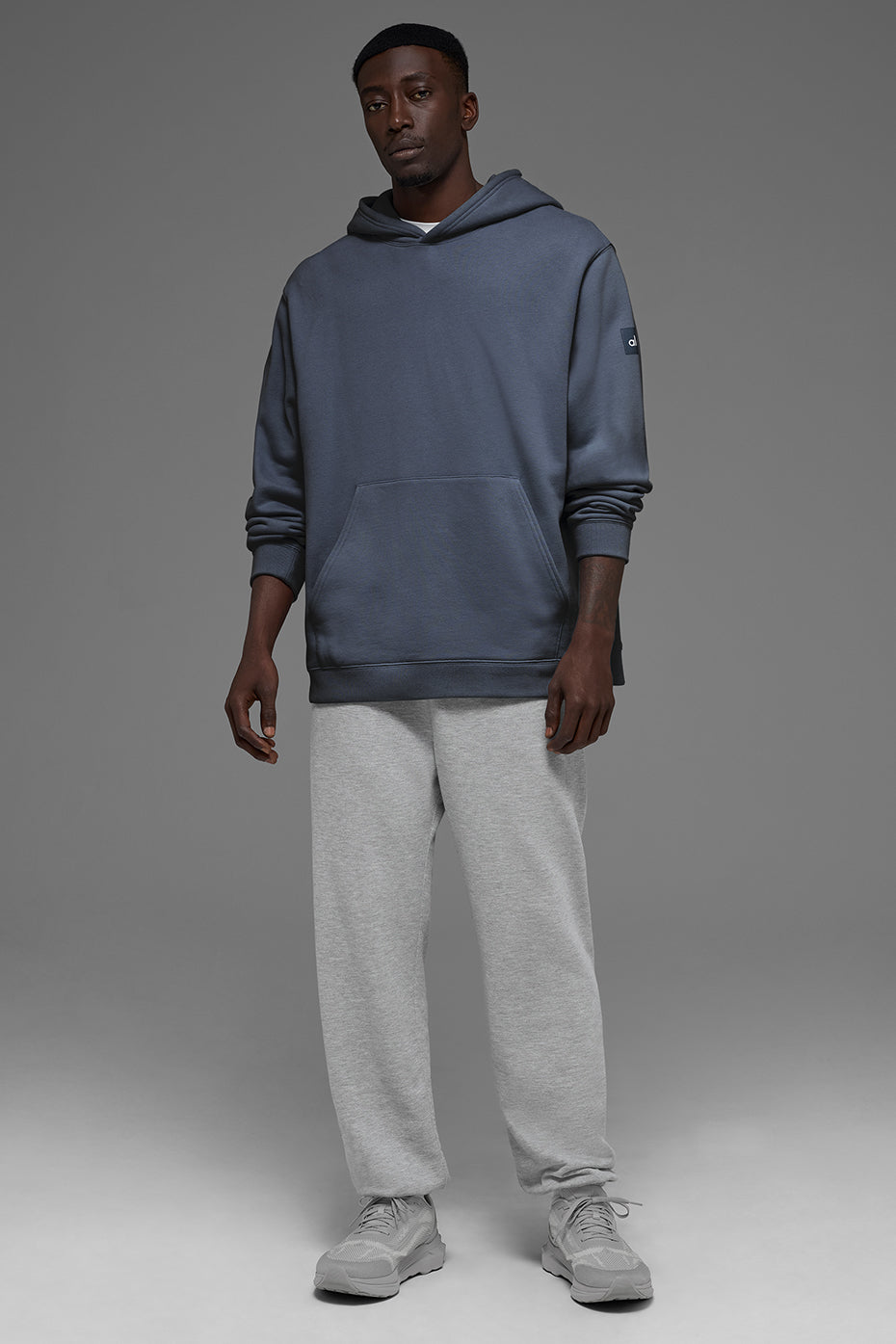 Alo Yoga Renown Heavy Weight Hoodie - Bluestone